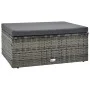5-teiliges Gartenmöbel-Set und graue synthetische Rattankissen von vidaXL, Gartensets - Ref: Foro24-47814, Preis: 422,83 €, R...