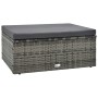 5-teiliges Gartenmöbel-Set und graue synthetische Rattankissen von vidaXL, Gartensets - Ref: Foro24-47814, Preis: 456,46 €, R...