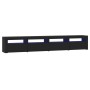 Mueble de TV con luces LED Negro 240x35x40 cm de , Muebles TV - Ref: Foro24-3152763, Precio: 171,14 €, Descuento: %