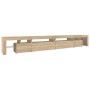 TV-Schrank mit LED-Leuchten, Farbe Sonoma-Eiche, 290 x 36,5 x 40 cm von , TV-Möbel - Ref: Foro24-3152804, Preis: 186,59 €, Ra...