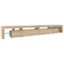 TV-Schrank mit LED-Leuchten, Farbe Sonoma-Eiche, 290 x 36,5 x 40 cm von , TV-Möbel - Ref: Foro24-3152804, Preis: 183,61 €, Ra...