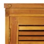 Caja de almacenaje de jardín madera maciza acacia 210x87x104 cm
