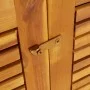 Caja de almacenaje de jardín madera maciza acacia 210x87x104 cm de , Cajas de almacenaje para exteriores - Ref: Foro24-315524...