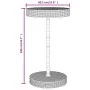 Bartisch und Gartenhocker 3 Stück Akazienholz PE Rattan schwarz von , Gartensets - Ref: Foro24-3187718, Preis: 179,95 €, Raba...