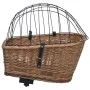 Bicycle rear basket with lid natural willow 55x31x36 cm by vidaXL, Bicycle baskets - Ref: Foro24-170903, Price: 82,41 €, Disc...
