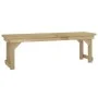 Garden dining set 3 pieces impregnated solid pine wood by , Garden sets - Ref: Foro24-3096621, Price: 390,38 €, Discount: %