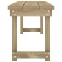 Garten-Essgruppe 3-teilig aus imprägniertem massivem Kiefernholz von , Gartensets - Ref: Foro24-3096621, Preis: 408,51 €, Rab...