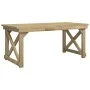 Garden dining set 3 pieces impregnated solid pine wood by , Garden sets - Ref: Foro24-3096621, Price: 390,38 €, Discount: %