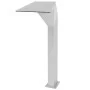 Fuente de piscina de acero inoxidable 50x30x90 cm plateada de , Fuentes y cascadas - Ref: Foro24-43695, Precio: 285,86 €, Des...