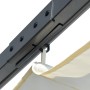 Pergola mit versenkbarem Stahldach in der Farbe Cremeweiß, 3x3 m von , Pergolen, Bögen und Gartenspaliere - Ref: Foro24-49325...