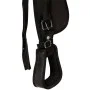 Western saddle, bridle and real leather breastplate 16" black by , Frames - Ref: Foro24-91353, Price: 243,79 €, Discount: %