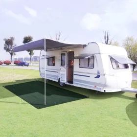 Green HDPE tent mat 250x500 cm by , Tent Accessories - Ref: Foro24-133640, Price: 30,64 €, Discount: %