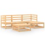 Gartenmöbel-Set 5-teilig aus massivem Kiefernholz von , Gartensets - Ref: Foro24-3075529, Preis: 300,07 €, Rabatt: %