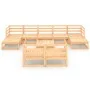 Juego de muebles de jardín 10 piezas madera maciza de pino de , Conjuntos de jardín - Ref: Foro24-3078139, Precio: 572,55 €, ...