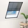 Mosquitera plisada para ventanas aluminio antracita 80x120cm de , Mosquiteras para ventanas - Ref: Foro24-148665, Precio: 34,...