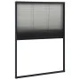 Pleated mosquito net for anthracite aluminum windows 80x120cm by , Mosquito nets for windows - Ref: Foro24-148665, Price: 34,...