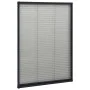 Mosquitera plisada para ventanas aluminio antracita 80x120cm de , Mosquiteras para ventanas - Ref: Foro24-148665, Precio: 34,...