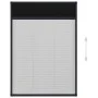 Mosquitera plisada para ventanas aluminio antracita 80x120cm de , Mosquiteras para ventanas - Ref: Foro24-148665, Precio: 34,...