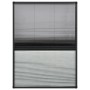 Plissee-Moskitonetz für Aluminiumfenster mit Rollo 80x120 cm von , Moskitonetze für Fenster - Ref: Foro24-148684, Preis: 47,0...