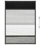 Plissee-Moskitonetz für Aluminiumfenster mit Rollo 80x120 cm von , Moskitonetze für Fenster - Ref: Foro24-148684, Preis: 47,0...