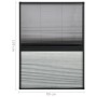 Plissee-Moskitonetz für Aluminiumfenster mit Rollo 80x120 cm von , Moskitonetze für Fenster - Ref: Foro24-148684, Preis: 47,0...