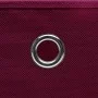 Storage box with lid 10 pcs dark red fabric 32x32x32 cm by , Storage baskets - Ref: Foro24-288344, Price: 66,07 €, Discount: %