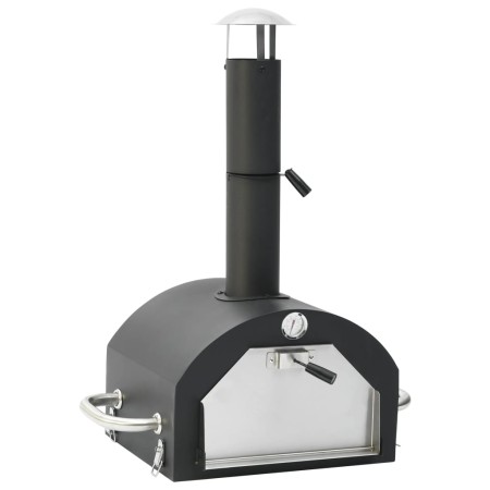 Horno de pizza para exterior con piedra para pizza de , Aparatos para hacer pizza - Ref: Foro24-310116, Precio: 158,46 €, Des...