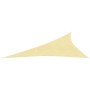 Beige HDPE sail awning 160 g/m² 3x4x5 m by , Umbrellas - Ref: Foro24-311146, Price: 20,73 €, Discount: %