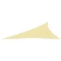 Beige HDPE-Segelmarkise 160 g/m² 3x4x5 m von , Sonnenschirme - Ref: Foro24-311146, Preis: 23,44 €, Rabatt: %