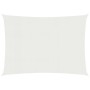 White HDPE sail awning 160 g/m² 3.5x5 m by , Umbrellas - Ref: Foro24-311242, Price: 43,31 €, Discount: %