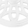 Base de sombrilla de hierro fundido blanco 40x40x32 cm de , Bases para sombrillas - Ref: Foro24-317766, Precio: 64,81 €, Desc...