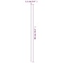 Gartenpflanzenpfähle 30 Stück grüner Stahl 90 cm von , Spaliere und Pflanzenstützen - Ref: Foro24-319368, Preis: 37,62 €, Rab...