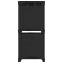 Shelving with 4 black fabric cubes 69x30x72.5 cm by , Bookcases and shelves - Ref: Foro24-322598, Price: 23,62 €, Discount: %