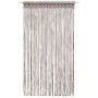 Taupegrauer Makramee-Vorhang aus Baumwolle, 140 x 240 cm von , Vorhänge und Gardinen - Ref: Foro24-323981, Preis: 45,10 €, Ra...