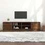 TV-Möbel 2 Stück Eichenbraunes Sperrholz 80x35x36,5 cm von , TV-Möbel - Ref: Foro24-817122, Preis: 101,08 €, Rabatt: %