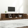 TV-Möbel 2 Stück Eichenbraunes Sperrholz 80x35x36,5 cm von , TV-Möbel - Ref: Foro24-817122, Preis: 101,08 €, Rabatt: %