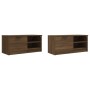 TV-Möbel 2 Stück Eichenbraunes Sperrholz 80x35x36,5 cm von , TV-Möbel - Ref: Foro24-817122, Preis: 101,08 €, Rabatt: %