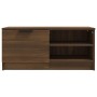 Muebles para TV 2 uds contrachapado marrón roble 80x35x36,5 cm de , Muebles TV - Ref: Foro24-817122, Precio: 105,04 €