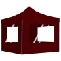Professional folding tent and red aluminum walls 3x3m by , Tents and gazebos - Ref: Foro24-45489, Price: 200,19 €, Discount: %