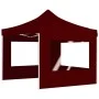 Professional folding tent and red aluminum walls 3x3m by , Tents and gazebos - Ref: Foro24-45489, Price: 200,19 €, Discount: %