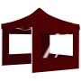 Professionelles Faltzelt und rote Aluminiumwände 3x3m von , Zelte und Pavillons - Ref: Foro24-45489, Preis: 196,43 €, Rabatt: %