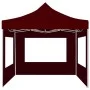 Professional folding tent and red aluminum walls 3x3m by , Tents and gazebos - Ref: Foro24-45489, Price: 200,19 €, Discount: %