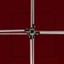 Carpa plegable profesional y paredes aluminio rojo tinto 3x3m de , Carpas y cenadores - Ref: Foro24-45489, Precio: 200,19 €, ...