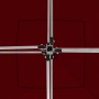 Professionelles Faltzelt und rote Aluminiumwände 3x3m von , Zelte und Pavillons - Ref: Foro24-45489, Preis: 196,43 €, Rabatt: %