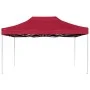 Carpa plegable profesional de aluminio rojo vino tinto 4,5x3m de , Carpas y cenadores - Ref: Foro24-45494, Precio: 222,47 €, ...