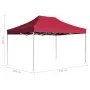 Carpa plegable profesional de aluminio rojo vino tinto 4,5x3m de , Carpas y cenadores - Ref: Foro24-45494, Precio: 222,47 €, ...