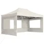 Professional folding tent with cream aluminum walls 4.5x3 m by , Tents and gazebos - Ref: Foro24-45496, Price: 284,48 €, Disc...