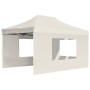 Carpa plegable profesional con paredes aluminio crema 4,5x3 m de , Carpas y cenadores - Ref: Foro24-45496, Precio: 294,45 €, ...