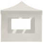 Carpa plegable profesional con paredes aluminio crema 4,5x3 m de , Carpas y cenadores - Ref: Foro24-45496, Precio: 294,45 €, ...