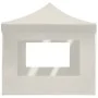 Professional folding tent with cream aluminum walls 4.5x3 m by , Tents and gazebos - Ref: Foro24-45496, Price: 284,48 €, Disc...